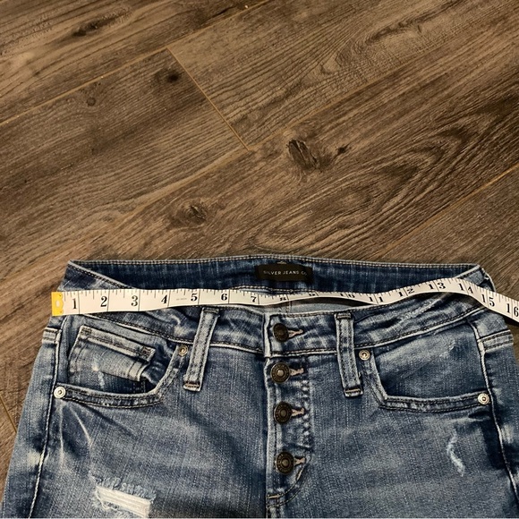 Silver Jeans Beau Exposed button fly - Picture 9 of 16